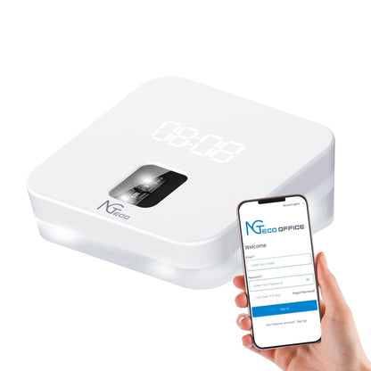 Pontaj biometric NGTeco TC4 cloud, amprenta, control remote