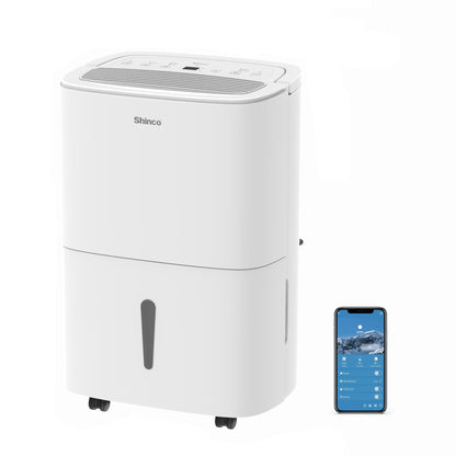 Dezumidificator Shinco 10Lzi Display digital, drenaj continuu