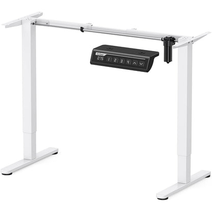 Cadru birou ErGear reglabil electric cu 4 memorii, negru