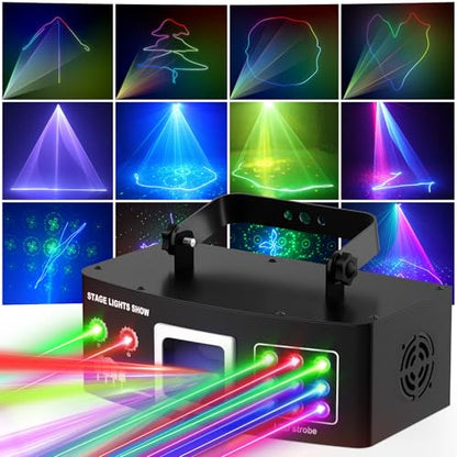Lampa Disco Disco Light  2D RGB cu DMX 512, control muzica si telecomanda