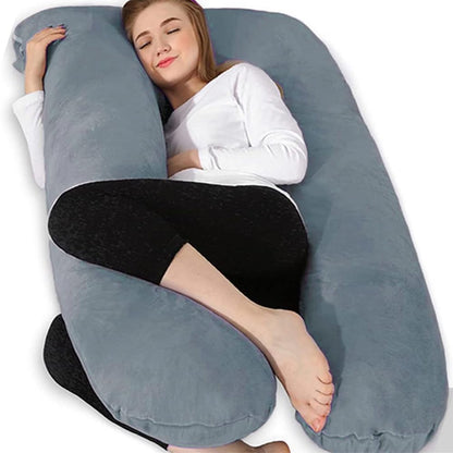 Perna gravide Chilling Home 55URZ U-shaped 140 x 70 cm gri