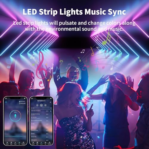 Banda LED Neon RGB 10m iNextStation, 24V waterproof, Music Sync, control aplicatie