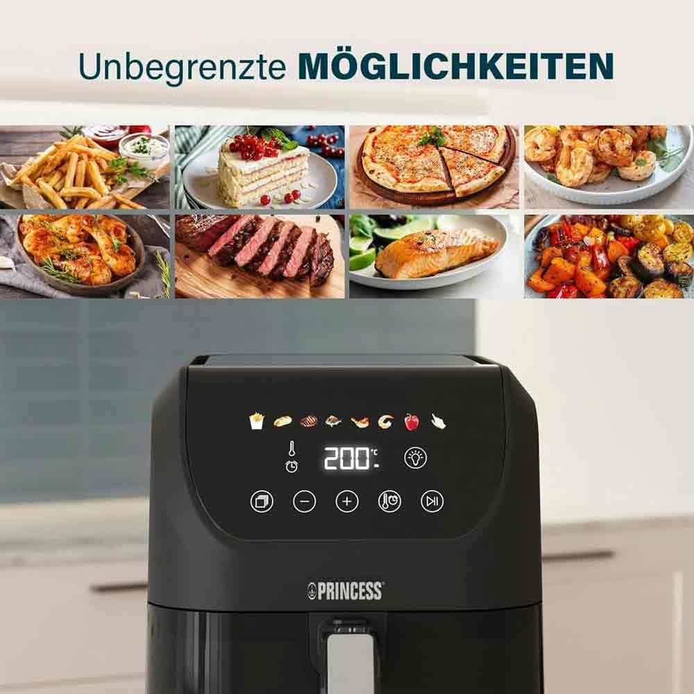 Friteuza cu aer cald Princess Slim 5.5 l, 1500 W