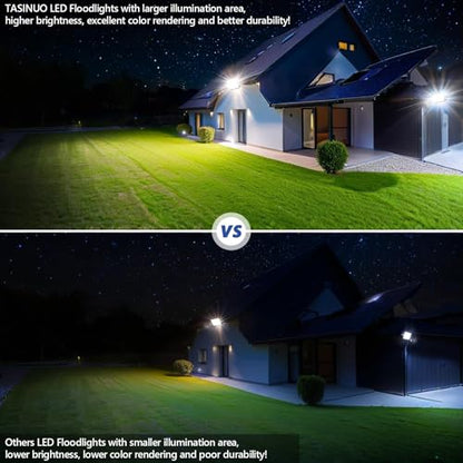 Proiector LED exterior 300W 30000lm IP67 + Lumina rece 6500K