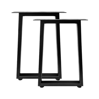 Picioare masa Jahof JHDLRT metal industrial 60 x 70 cm negre
