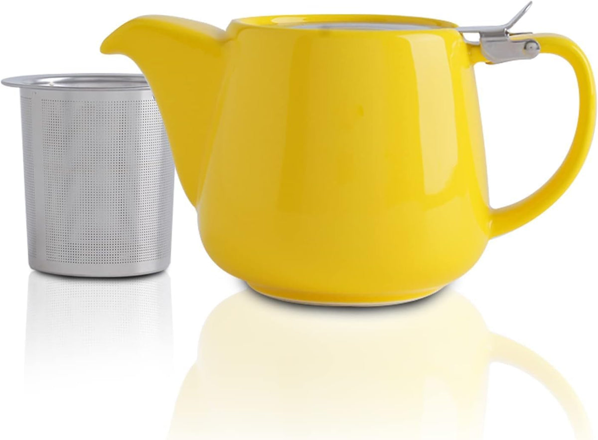 Ceainic VIVILINEN Porcelain 1.2L cu Infuzor Detasabil pentru Ceai