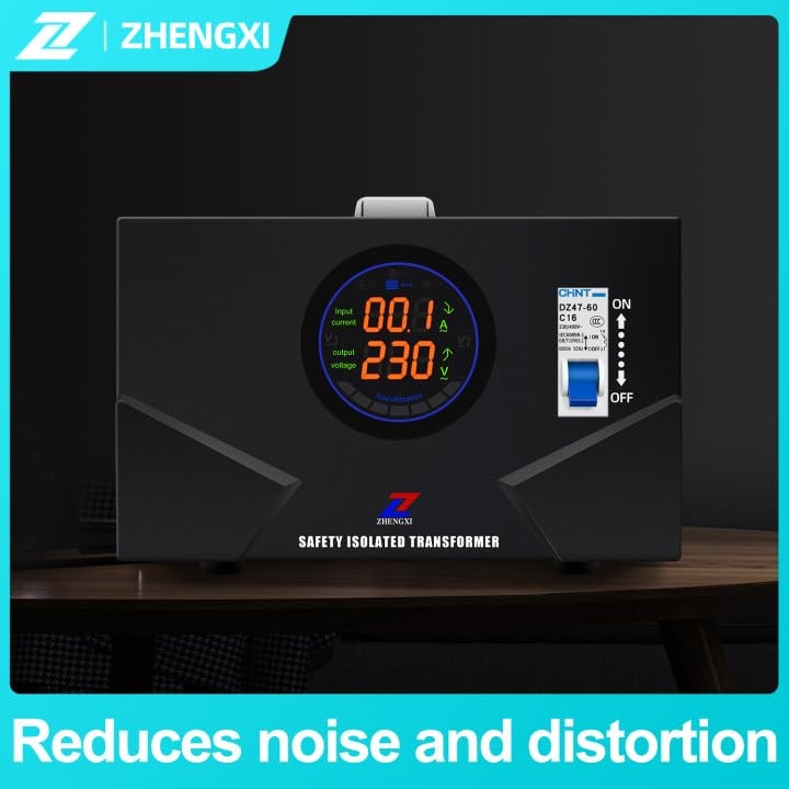 Transformator separatie 230V 500W ZHENGXI ELECTRIC, 2 prize iesire