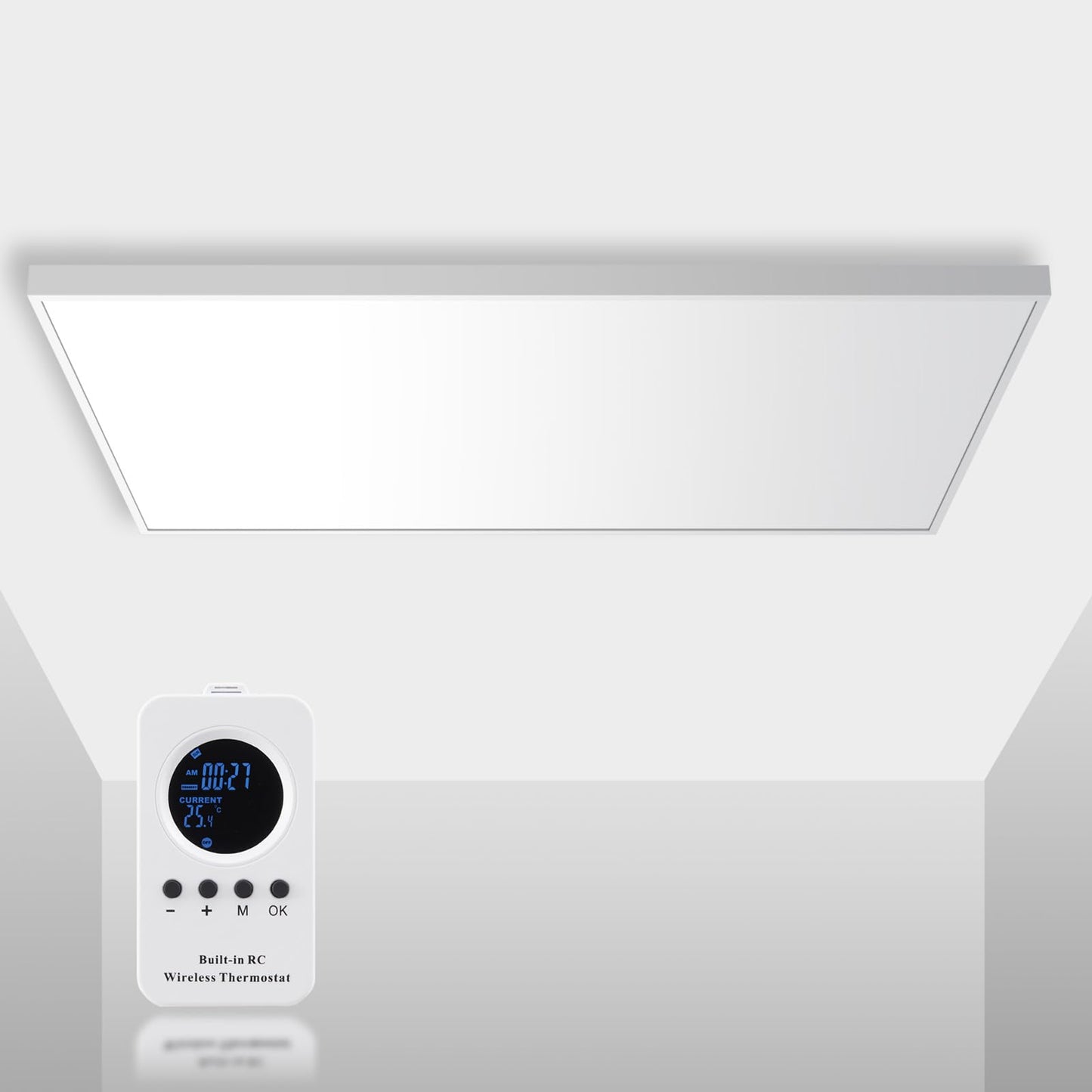 Incalzitor infrarosu Hocosyme T-300W 300W montaj perete, termostat