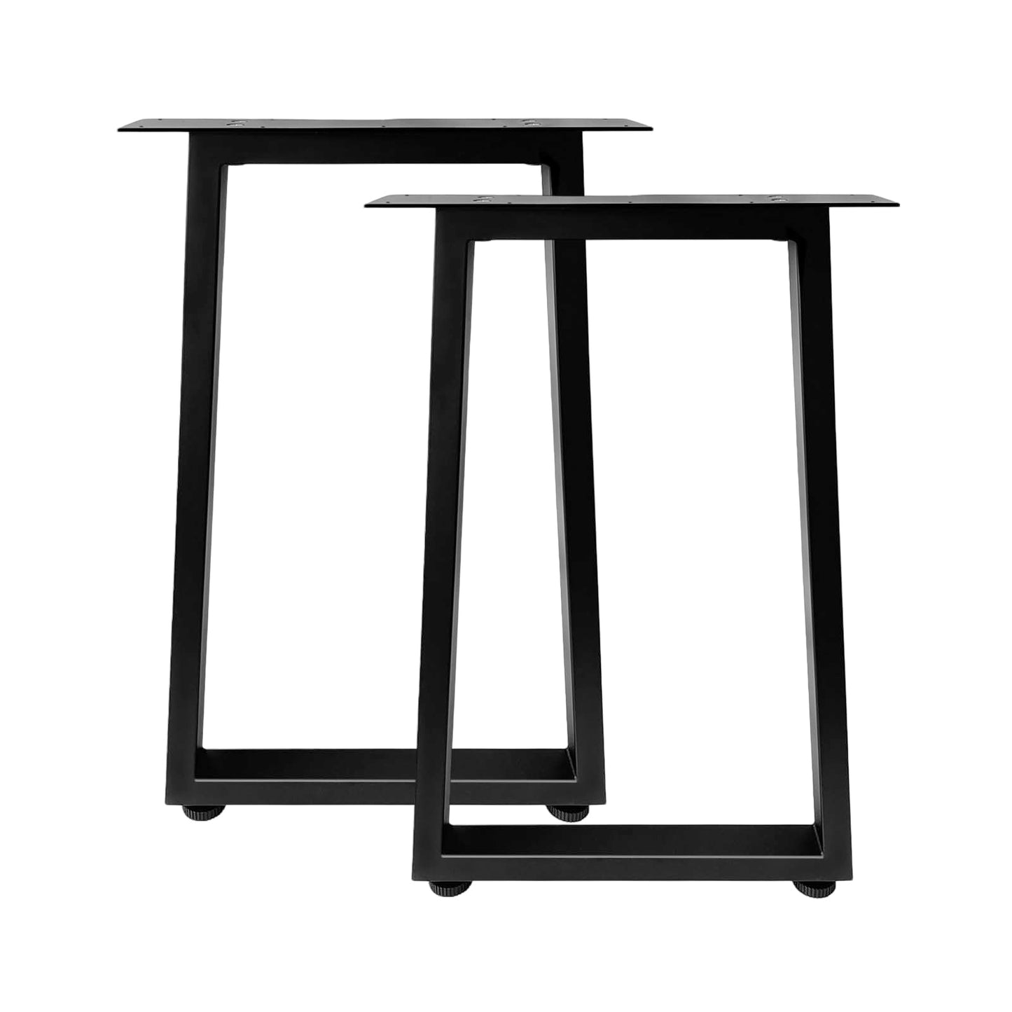 Picioare masa Jahof JHDLRT metal industrial 60 x 70 cm negre