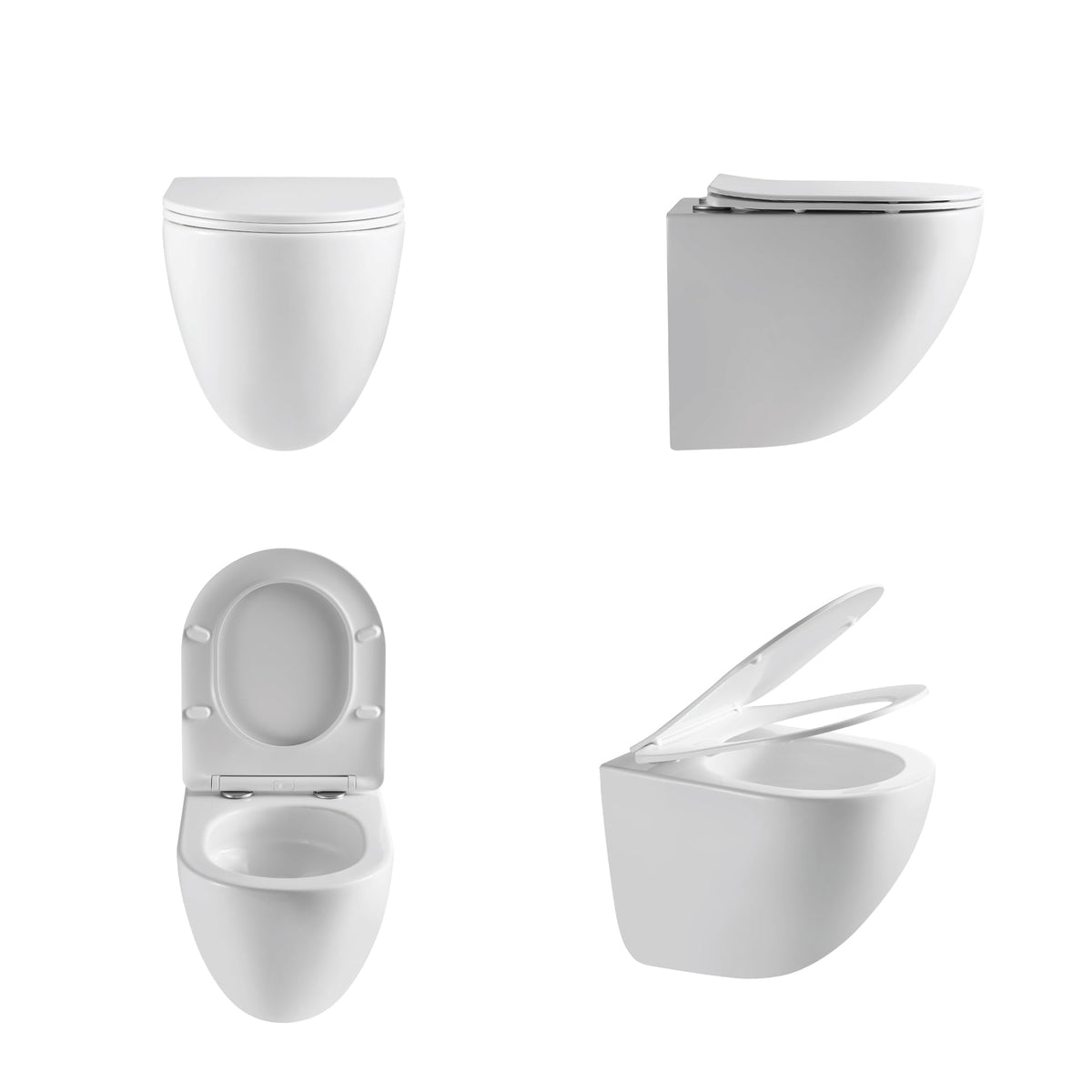 Toaleta suspendata Hogart L-093E Rimless, flush 3-4.5 L
