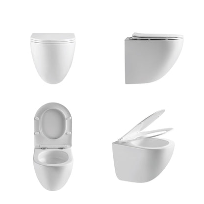 Toaleta suspendata Hogart L-093E Rimless, flush 3-4.5 L