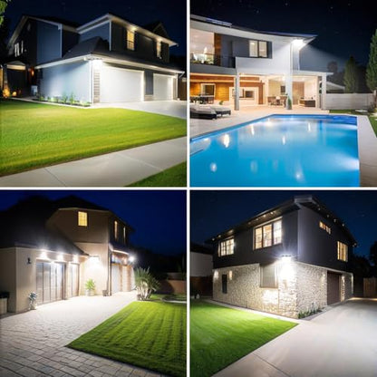 Proiector LED exterior 300W 30000lm IP67 + Lumina rece 6500K