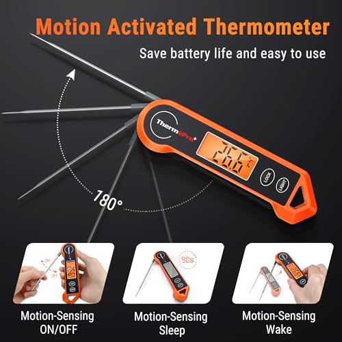 Termometru digital carne TP19H ThermoPro, instant read, waterproof, ecran