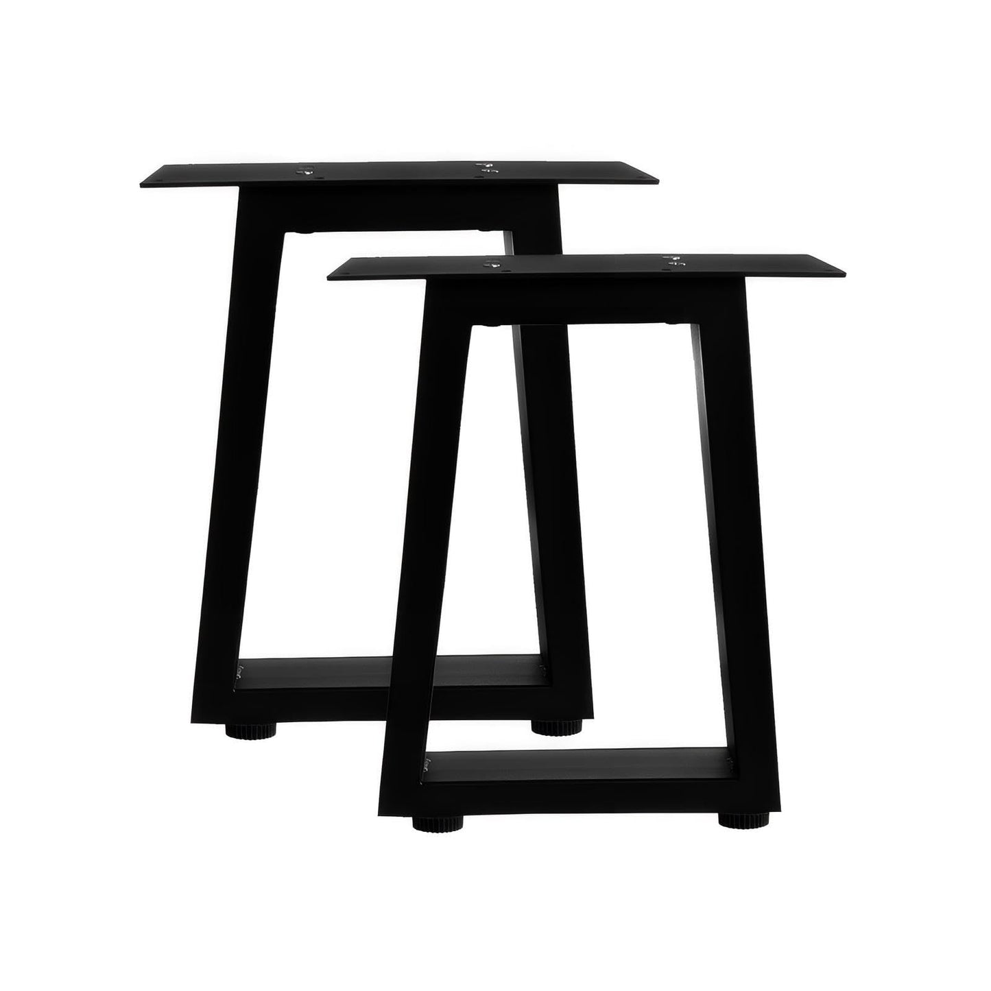 Picioare masa Jahof JHDLRT metal industrial 60 x 70 cm negre