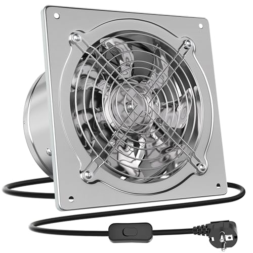Ventilator extractor de aer silentios cu clapeta retur 250 mm HG Power, 1680 m3/h