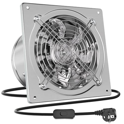 Ventilator extractor de aer silentios cu clapeta retur 250 mm HG Power, 1680 m3/h
