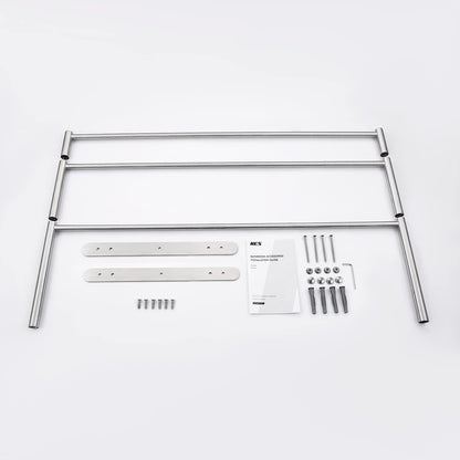 Suport prosoape KES BTH202S75-2 inox 3 niveluri 75 cm perete