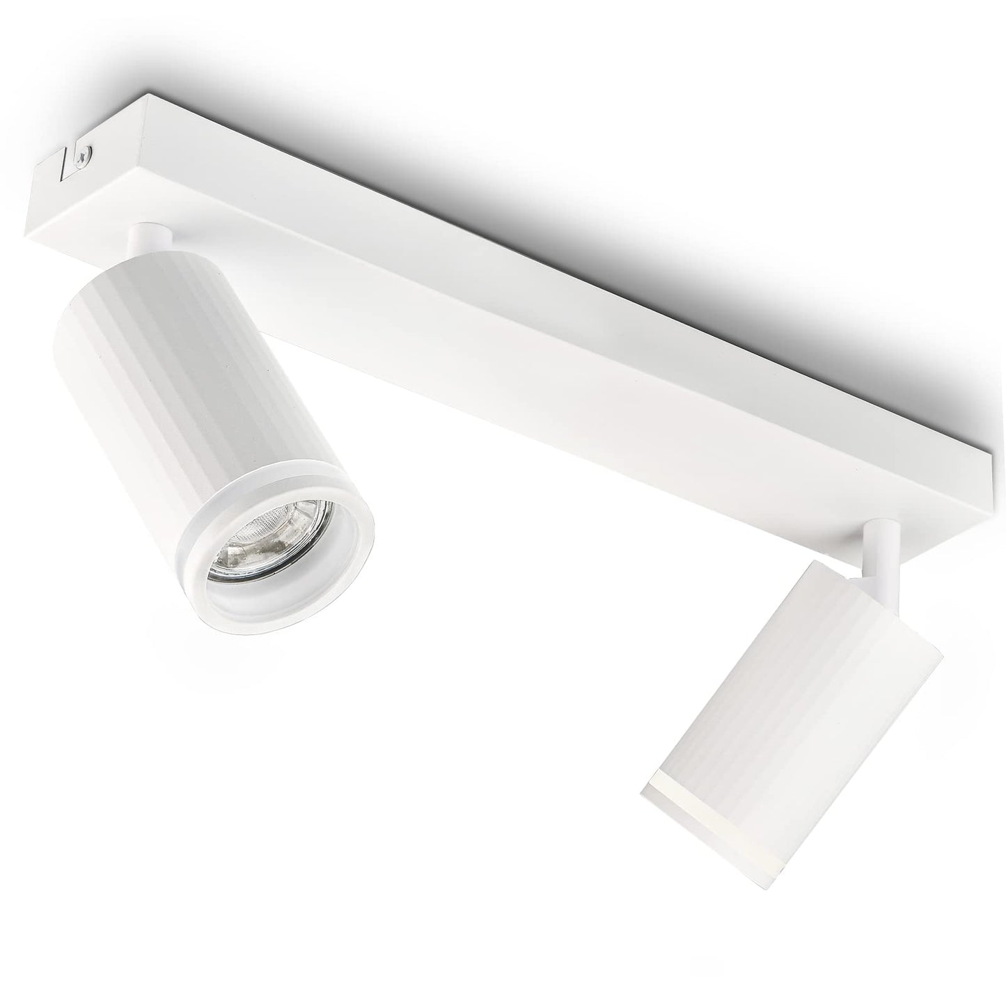 Spot luminos White 3 becuri GU10 aluminiu rotativ 2250 lm