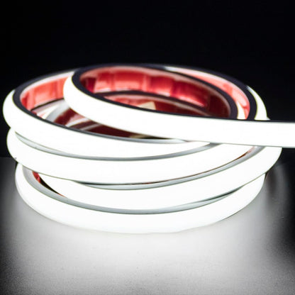 pcning COB LED Strip, 3 Metres, Self-Adhesive Cool White, Waterproof IP67, 3 m LED Strip Light, 230 V, Direct Connection with Plug (Cool White, 3)