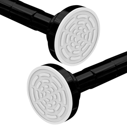 Tija dus Kongming extensibila 60-290 cm otel inoxidabil alb