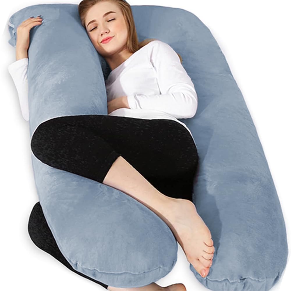 Perna gravide Chilling Home 55URZ U-shaped 140 x 70 cm gri