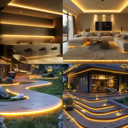 Banda LED neon exterior 20 m KSIBNW 220V, IP65, 320°, lumina naturala