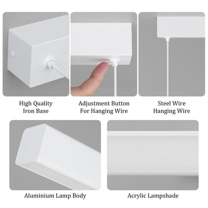 Pendul Klighten LED 100 36W 3000K-6000K cu telecomanda