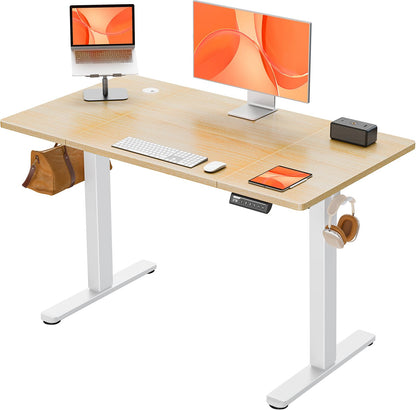 Birou electric reglabil pe inaltime 120x60 cm ErGear cu 4 memorii, sit-stand