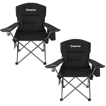 Scaun camping KingCamp Ultralight pliabil 136 kg suport pahar