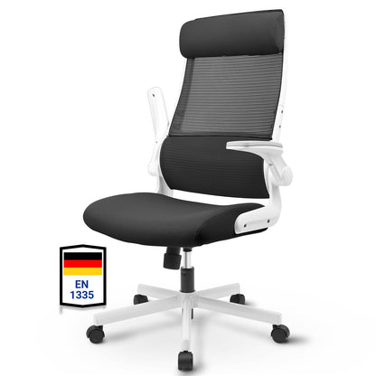 Scaun de birou MELOKEA CHAF018G ergonomic cu tetiera reglabila
