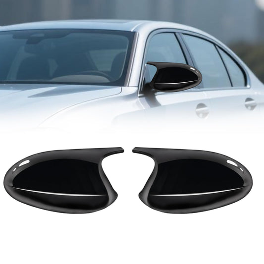 Capace oglinzi BMW Seria 3 E90/E91/E92/E93 2006-2008, negru lucios