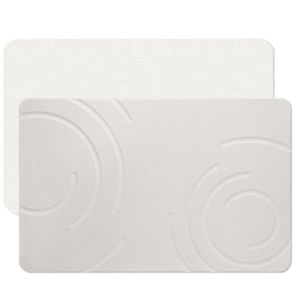 Covoras baie Feilifan Stone Bath Mat Diatomita antiderapant gri