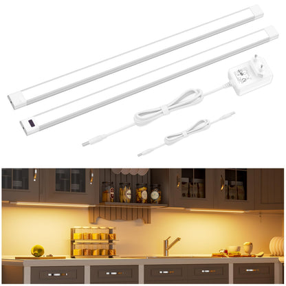 Banda LED WOBANE 60 cm cu senzor fara contact, 5 culori