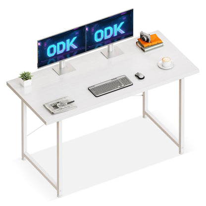 Birou ODK Small Desk 100x48 cm Alb Modern cu Sertar