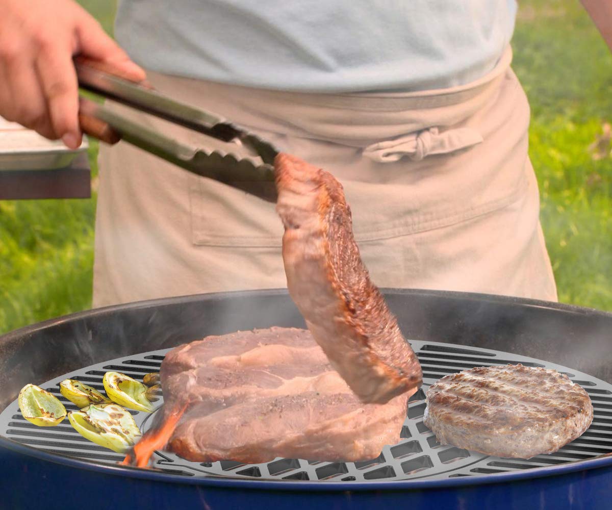 Gratar onlyfire pentru Weber 57 cm Kettle Grill fonta emailata