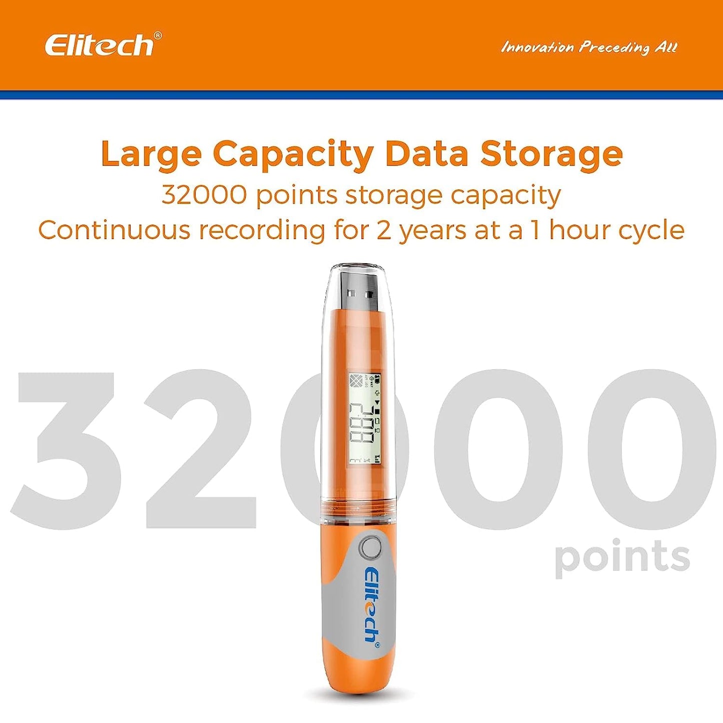 Data logger Elitech RC-51H USB temperatura si umiditate 32000 puncte