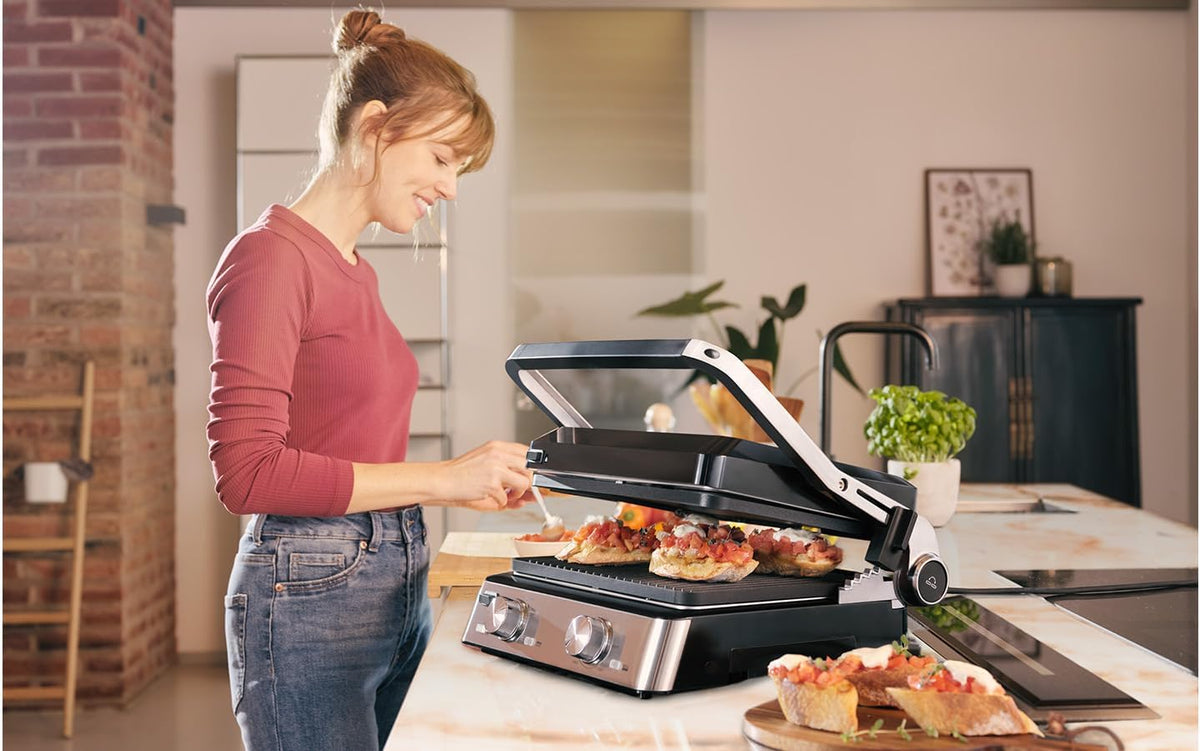 Grill electric Braun MultiGrill 7 CG7020 3 in 1, 2000 W, 230 C