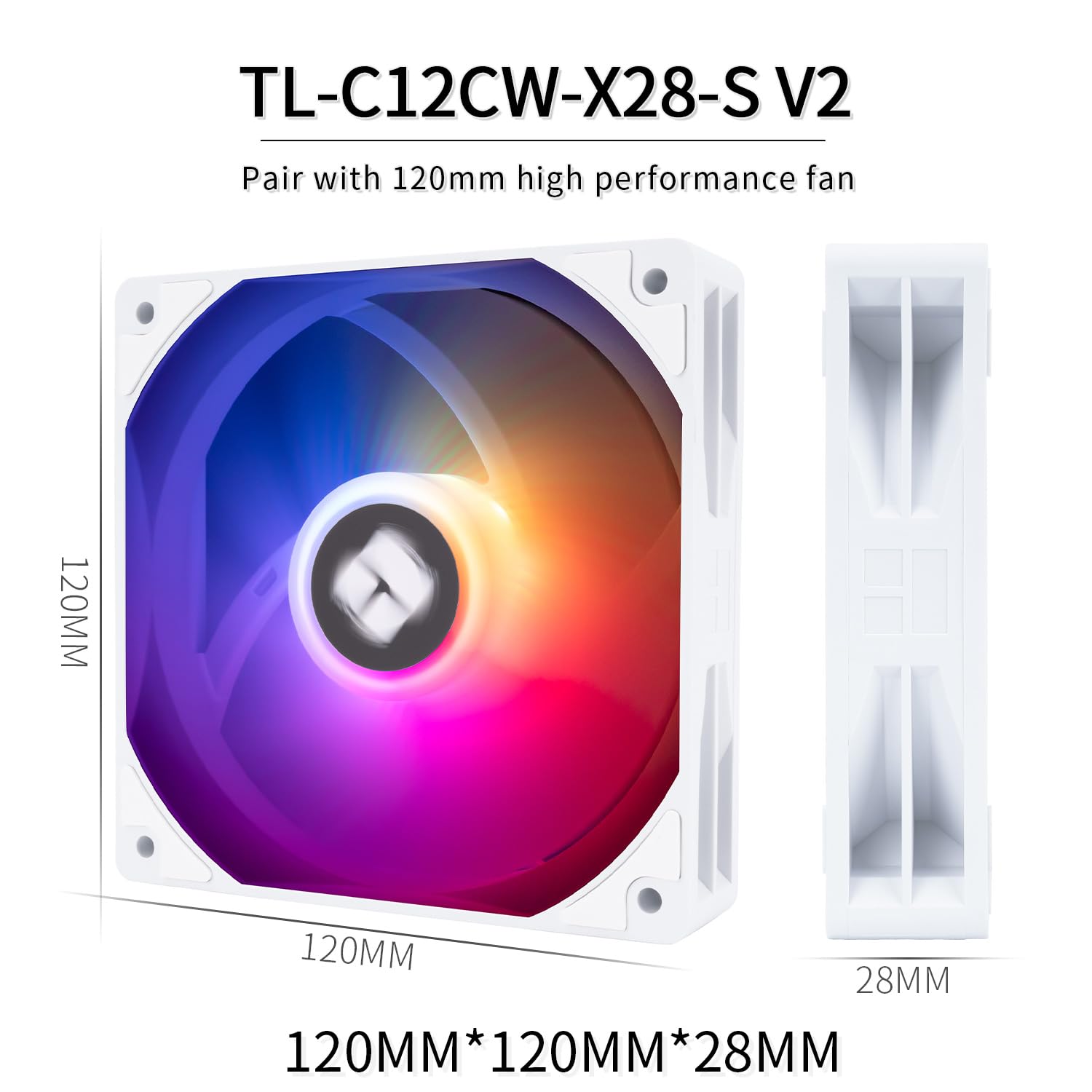Thermalright Peerless Assassin 120 Digital ARGB White CPU Air Cooler, Digital Screen Top Cover,6 Heatpipes Computer CPU Cooler, for AM4/AM5,Intel LGA1700/1851/1150/1151/1200, PC Cooler-White ARGB