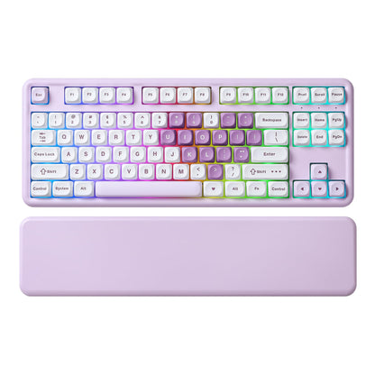 Tastatura mecanica YUNZII B87 Wireless 87 taste RGB hot-swap