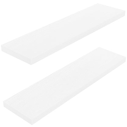 Rafturi perete STOREMIC Floating Shelves 60 cm, set 2, alb