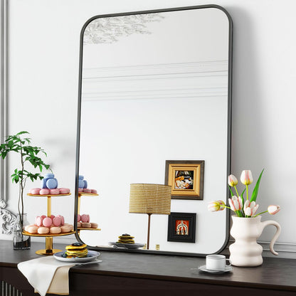 Oglinda Koonmi Gold 120x90 cm Nano Glass Cadru Aluminiu