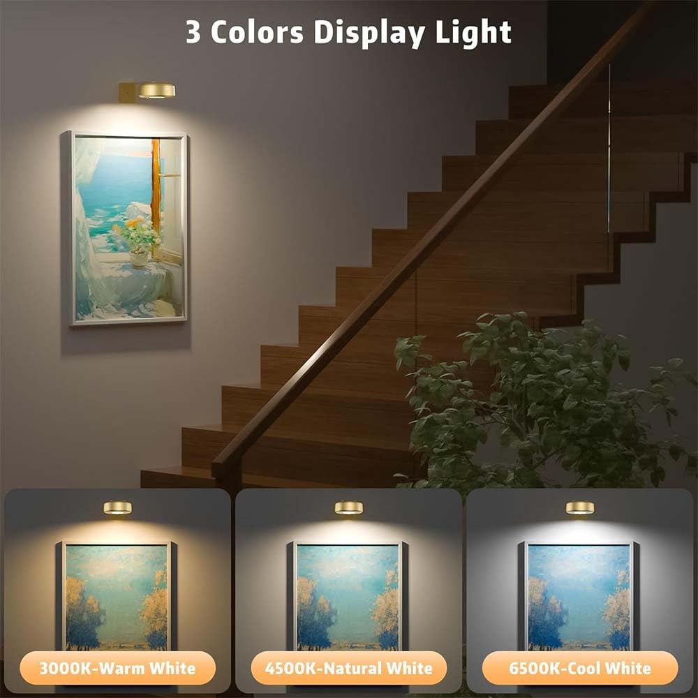 Lampa LED RIRIDAMAI Wireless Painting Lights 3 bucati cu telecomanda