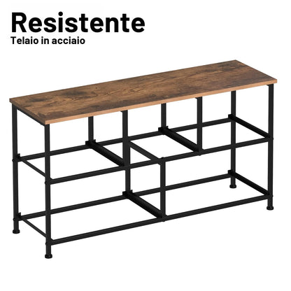 Comoda VEDECASA cu 5 sertare textile si cadru metalic