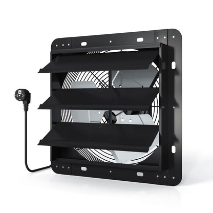 Ventilator Extractor cu oblon 10" Aygrochy 35W 800 CFM - ventilare pod/garaj