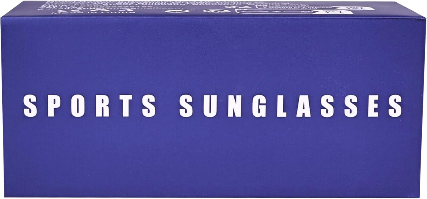 X-TIGER Children's Cycling Glasses Polarised Sports Glasses UV400 for Boys Girls Age 6-14 Years Outdoor Sports Sunglasses