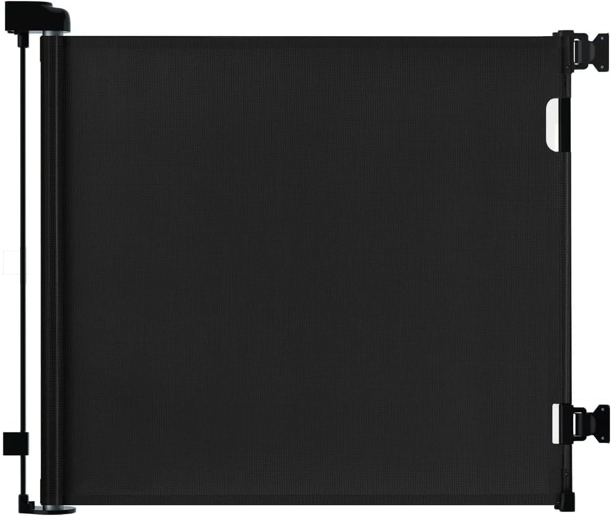 Poarta de siguranta derimkcoa retractabila 140 cm, mesh alba