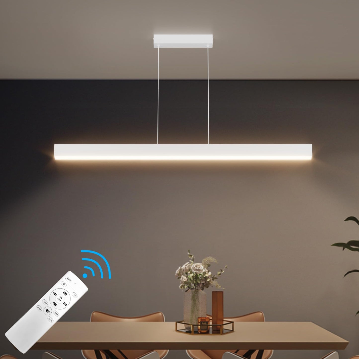 Pendul Klighten LED 100 36W 3000K-6000K cu telecomanda