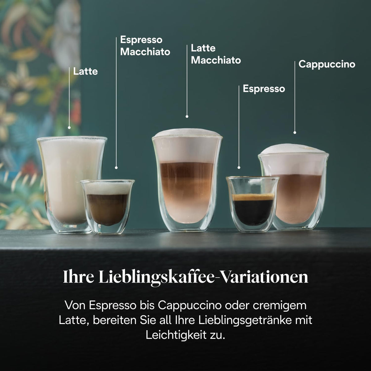 Espressor De'Longhi Dedica Style cu spumare manuala a laptelui, metal