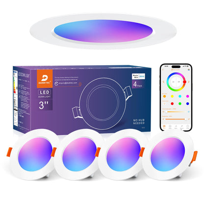 Spot LED DUSKTEC RGB Alexa 10W 1000 lm Bluetooth APP