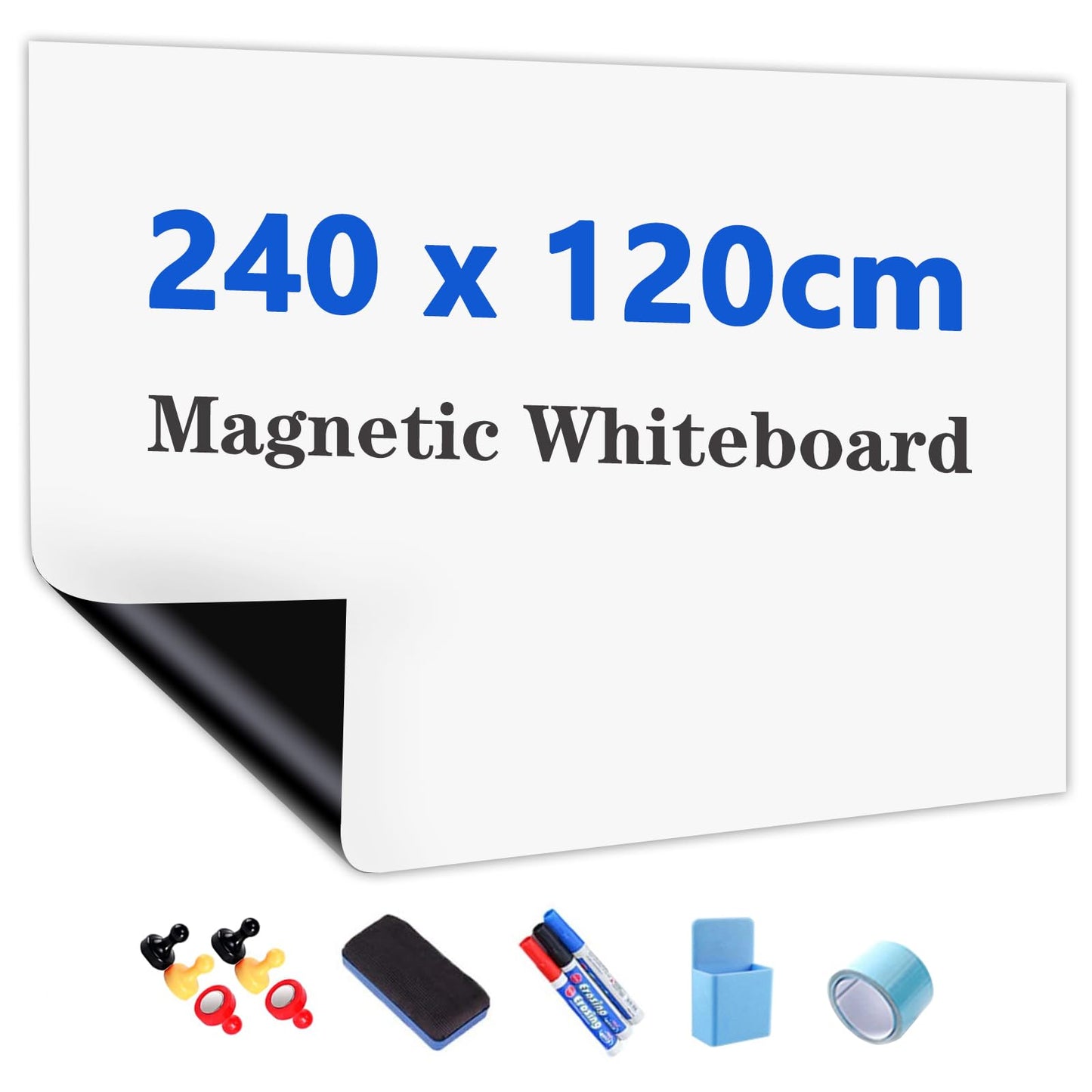 Tabla magnetica JOMUSAGA 150 x 100 cm autoadeziva PET